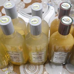 ბოთლის დასტიკერება.