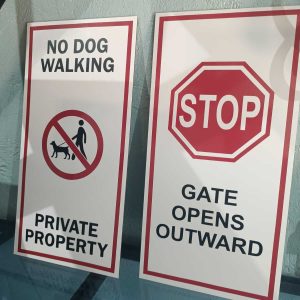 საგზაო ნიშნის დამზადება